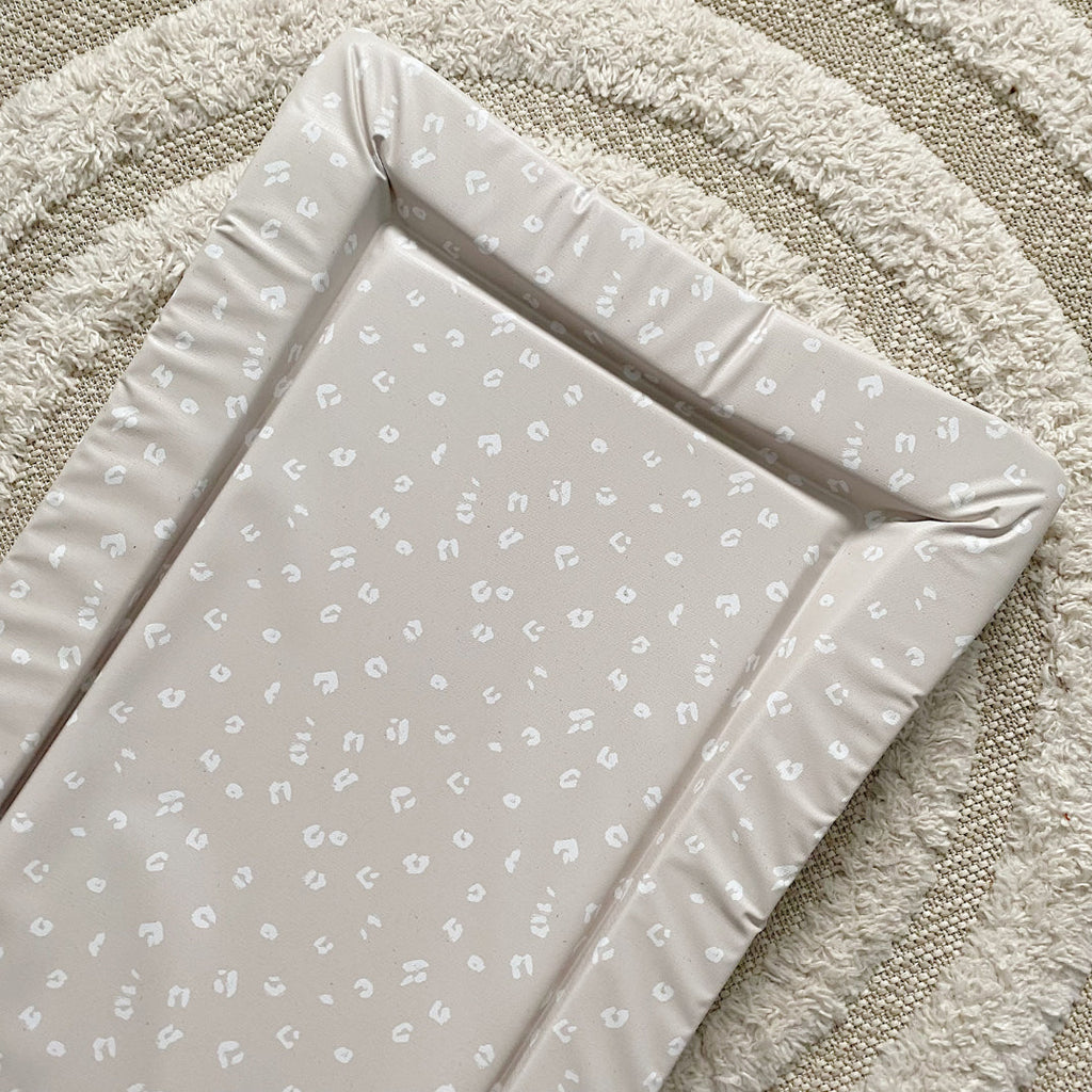 Standard Changing Mat - Sand Animal Print