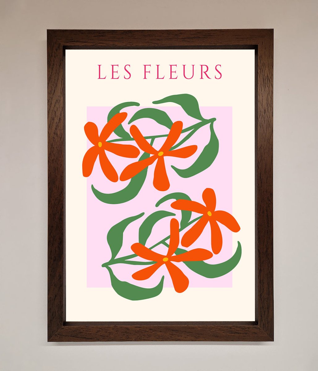 Framed Floral Print