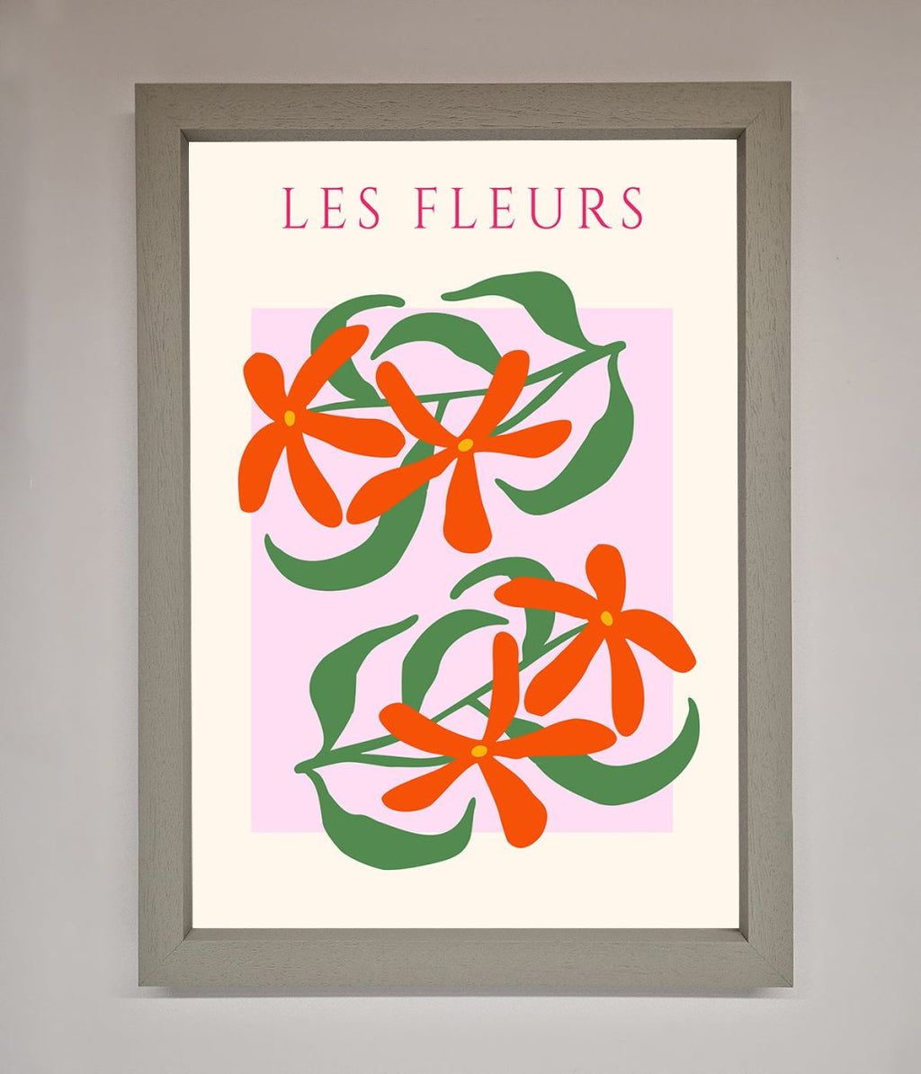 Framed Floral Print