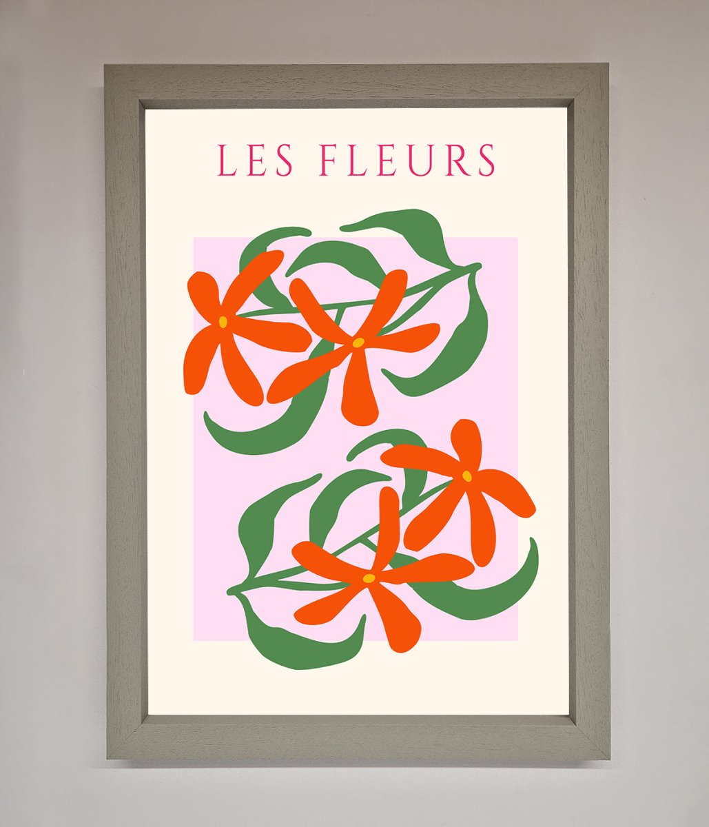 Framed Floral Print