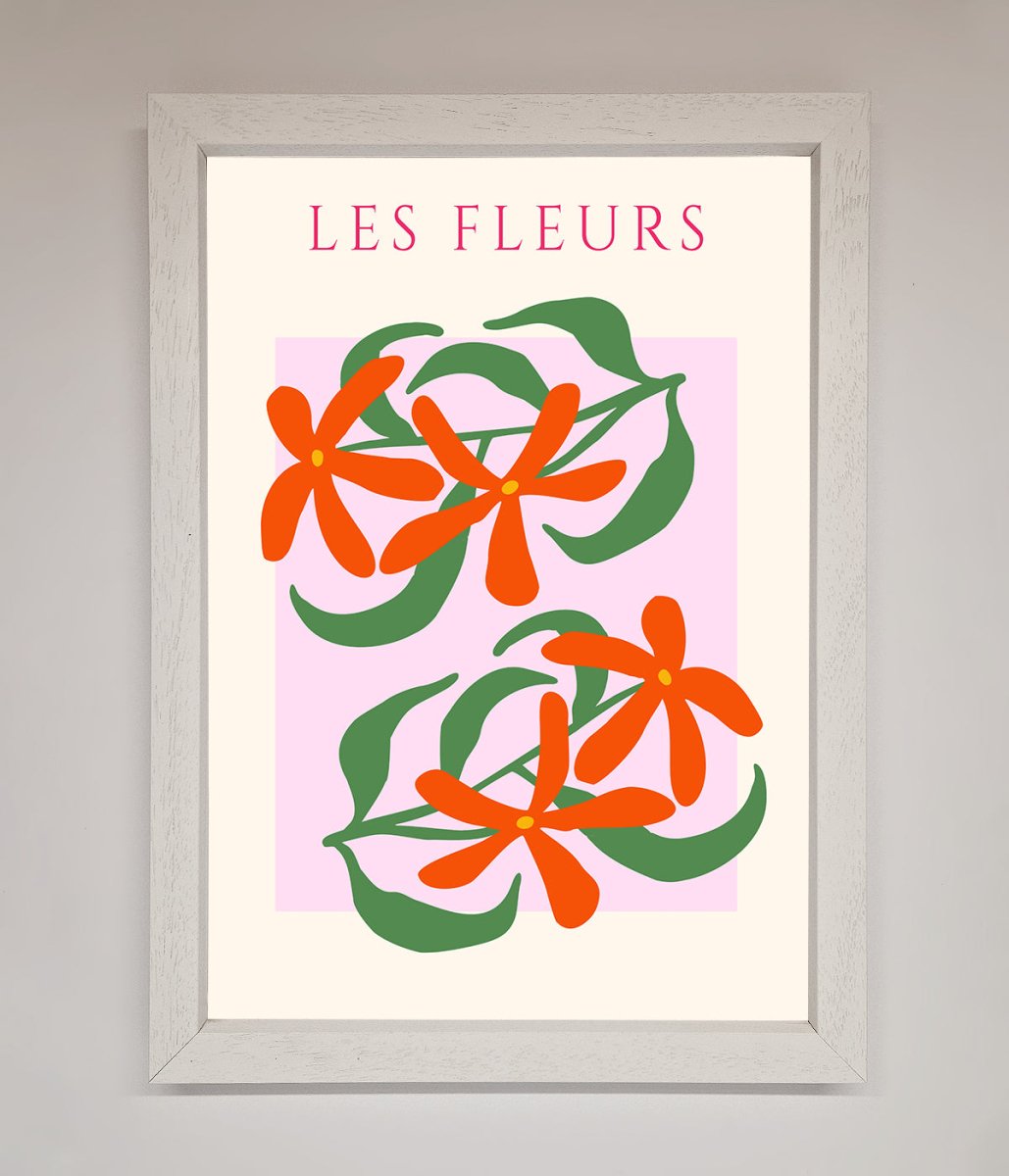 Framed Floral Print
