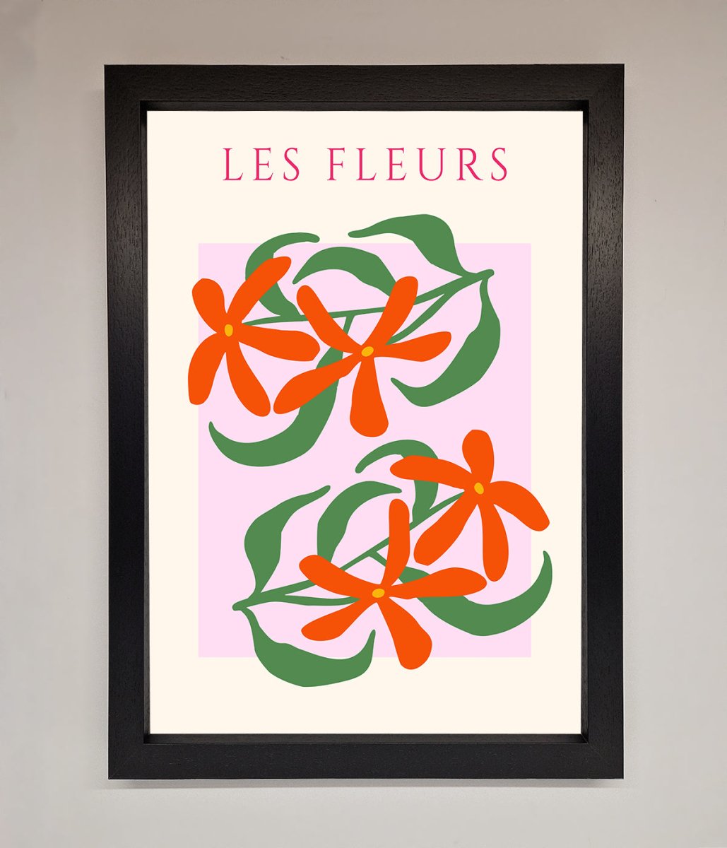 Framed Floral Print
