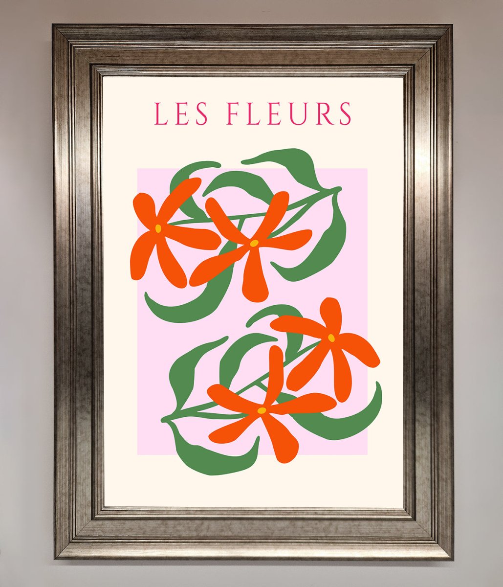 Framed Floral Print