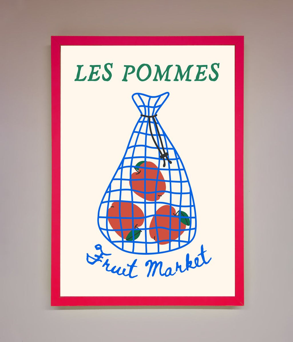 Les Pommes Framed Print