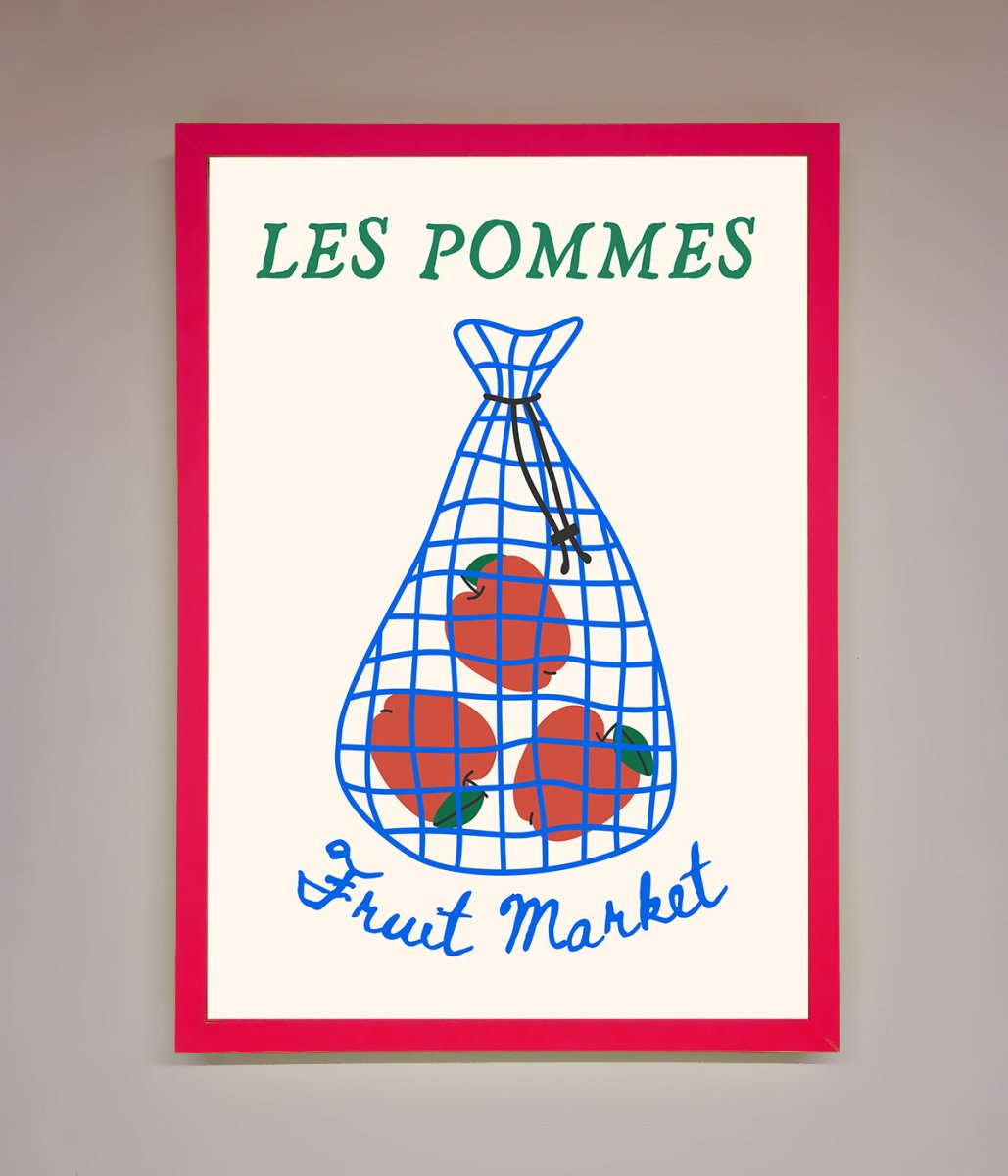 Les Pommes Framed Print