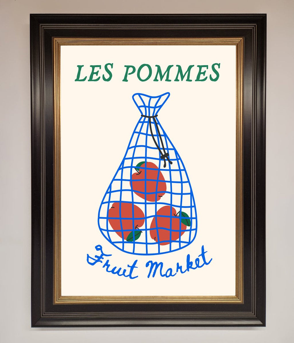 Les Pommes Framed Print