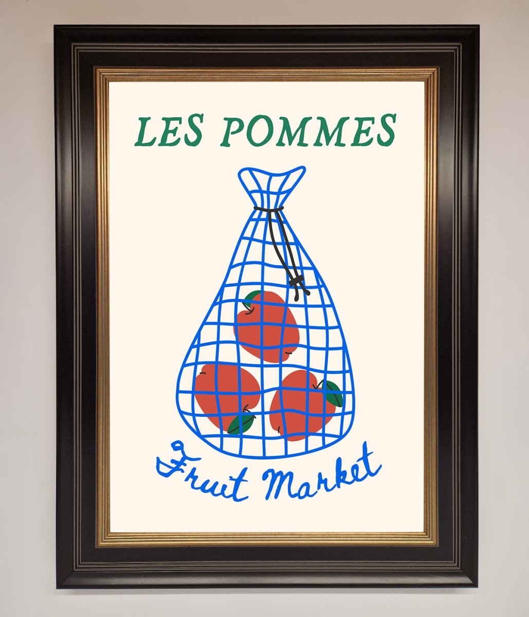 Les Pommes Framed Print