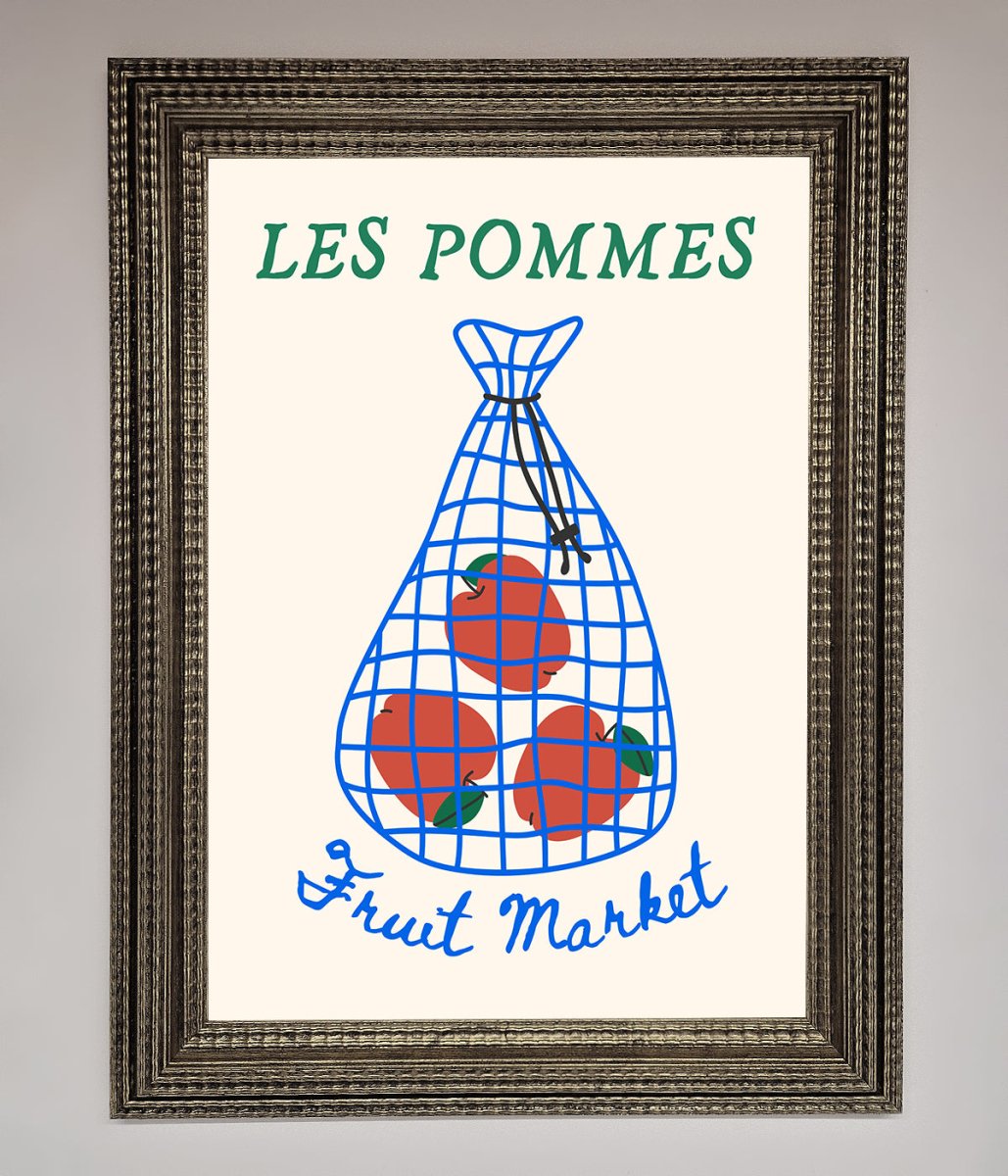 Les Pommes Framed Print