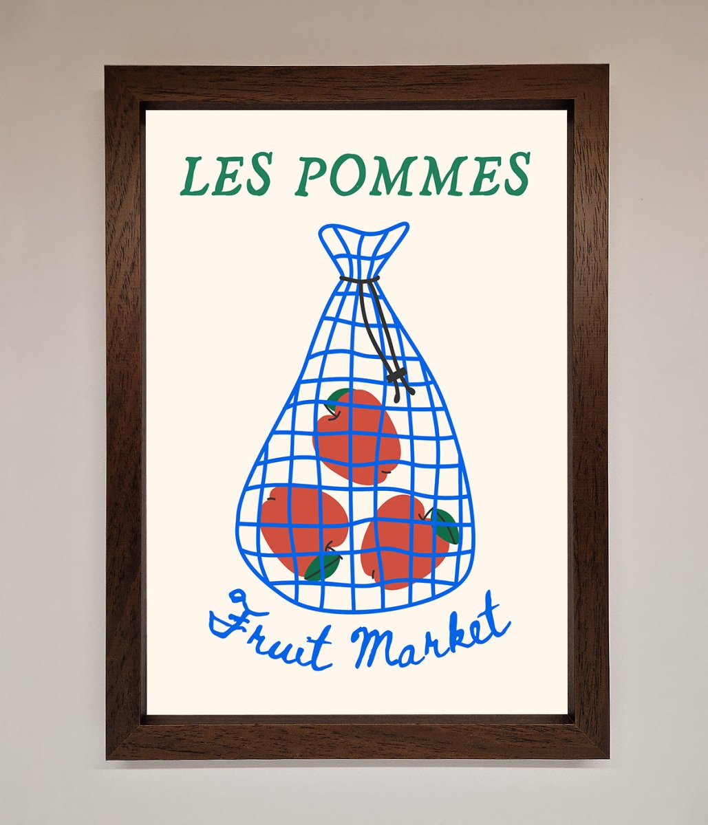 Les Pommes Framed Print