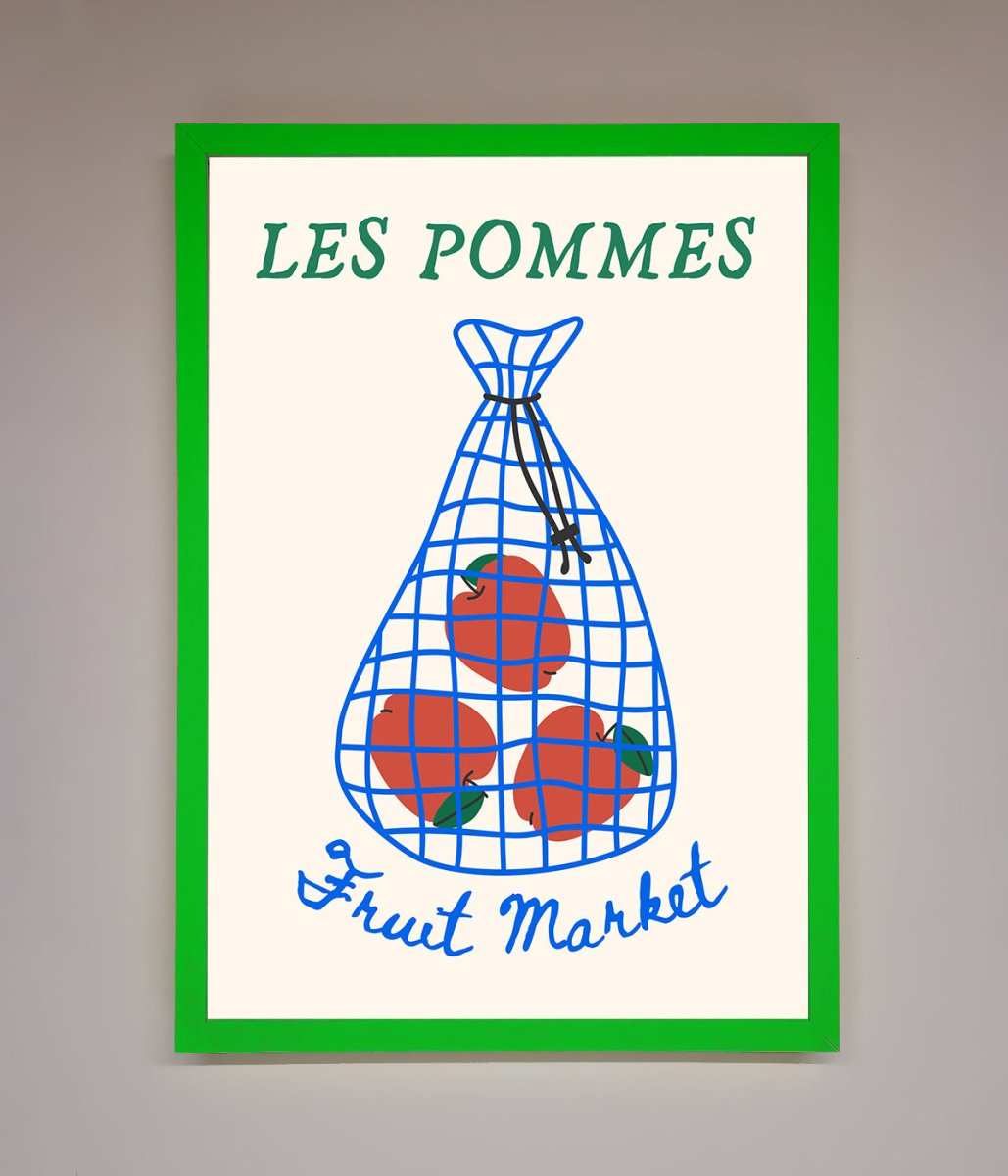 Les Pommes Framed Print