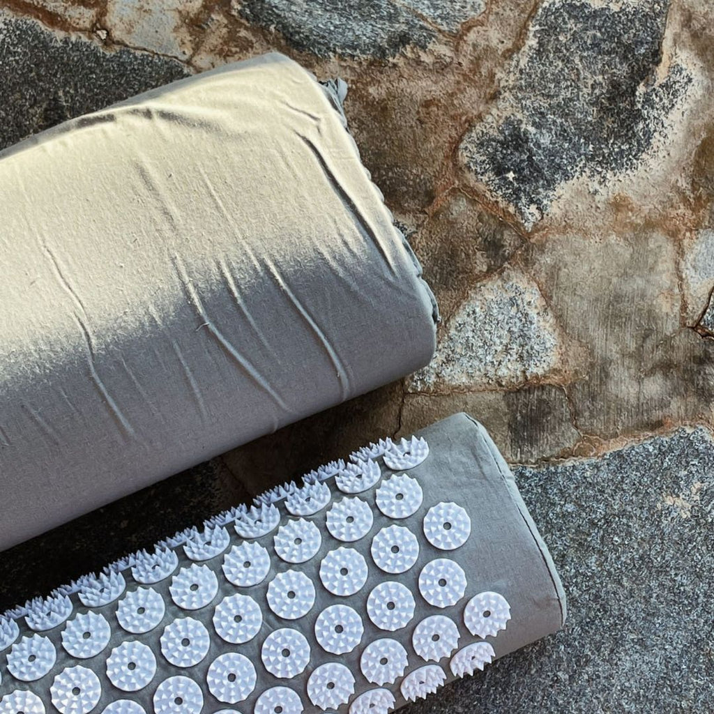 Acupressure Mat and Pillow Set for Natural Stress Relief