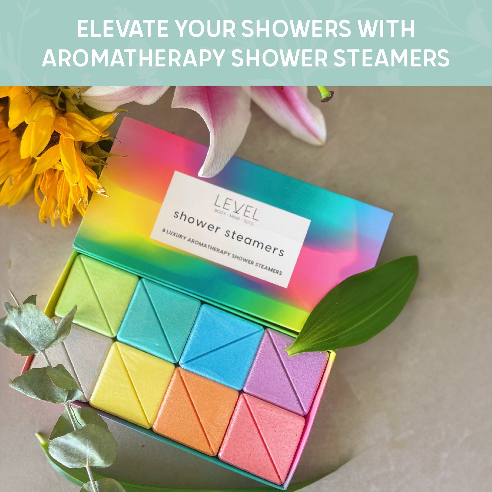 Energising Shower Steamers with 8 Fragrances