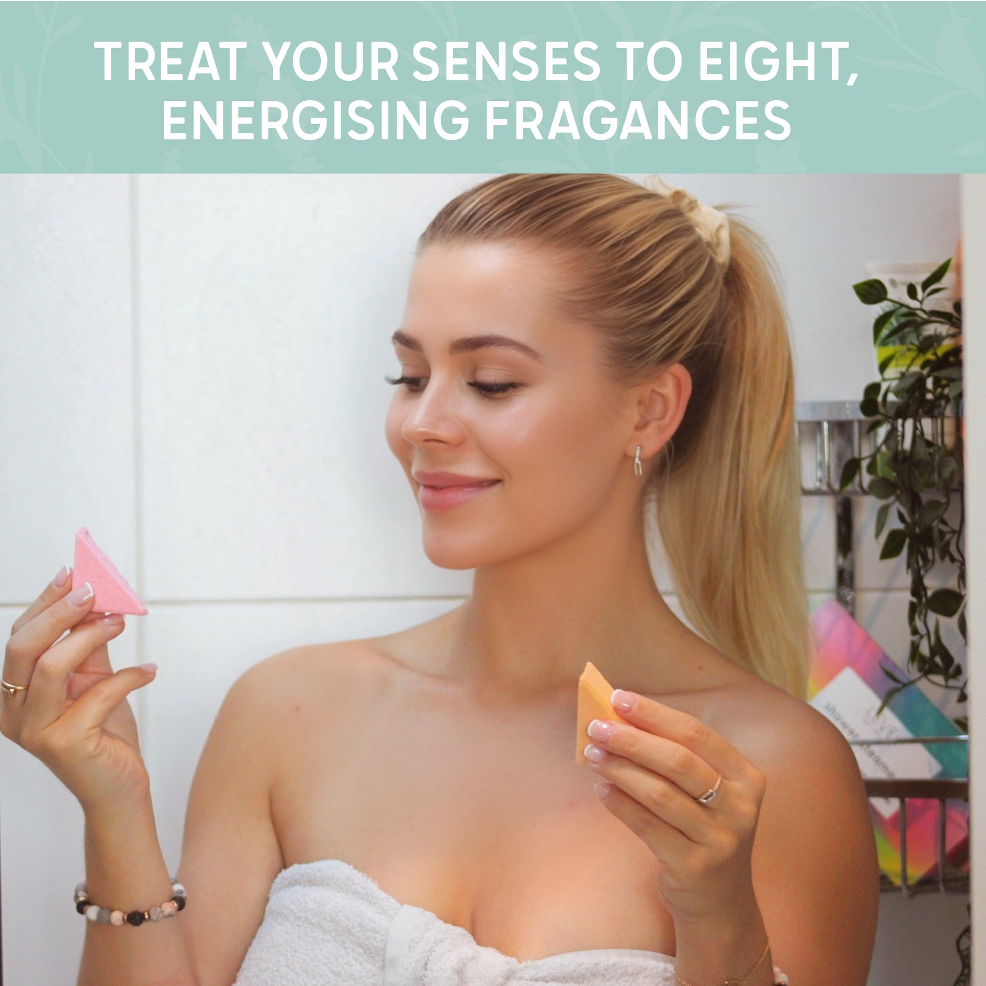 Energising Shower Steamers with 8 Fragrances