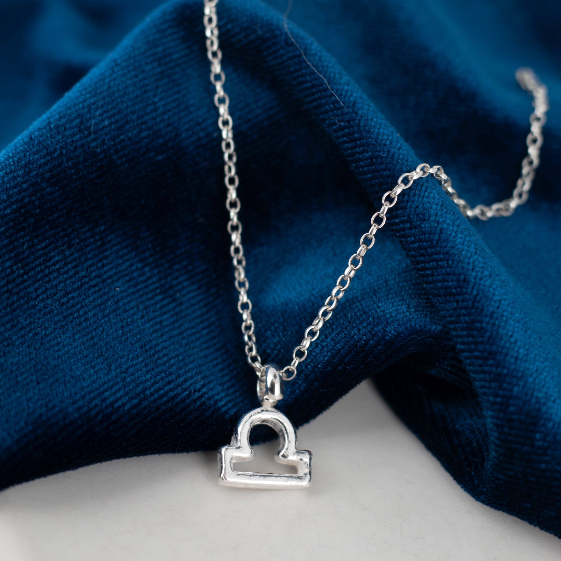 Silver Zodiac Pendant Necklace