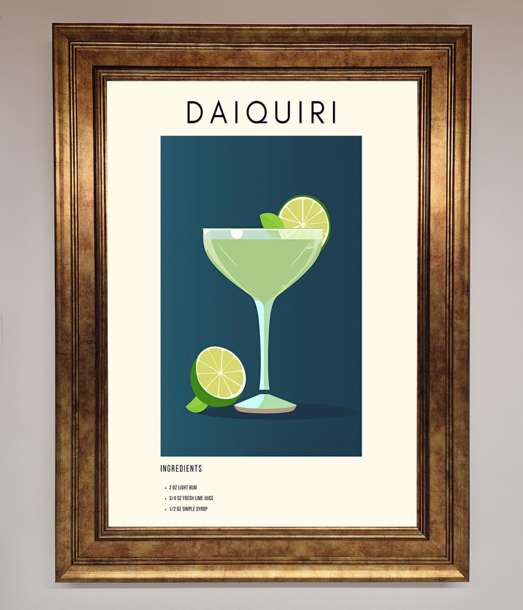 Lime Daiquiri Framed Poster