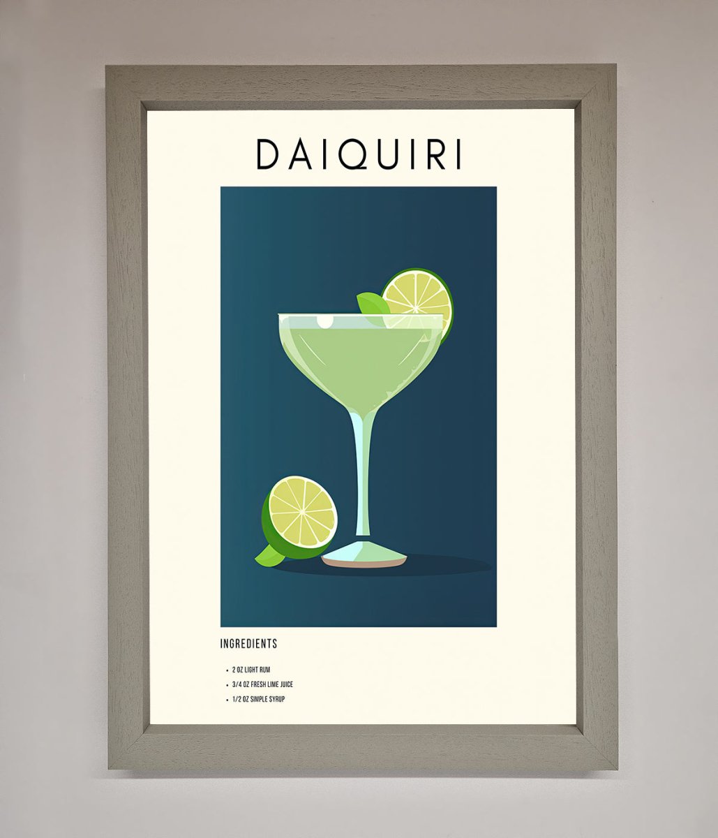 Lime Daiquiri Framed Poster