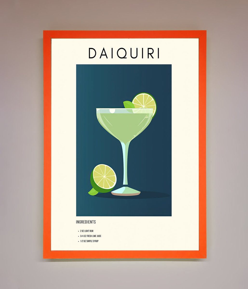 Lime Daiquiri Framed Poster