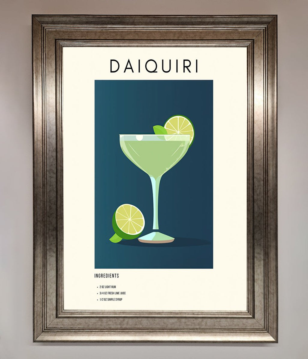 Lime Daiquiri Framed Poster