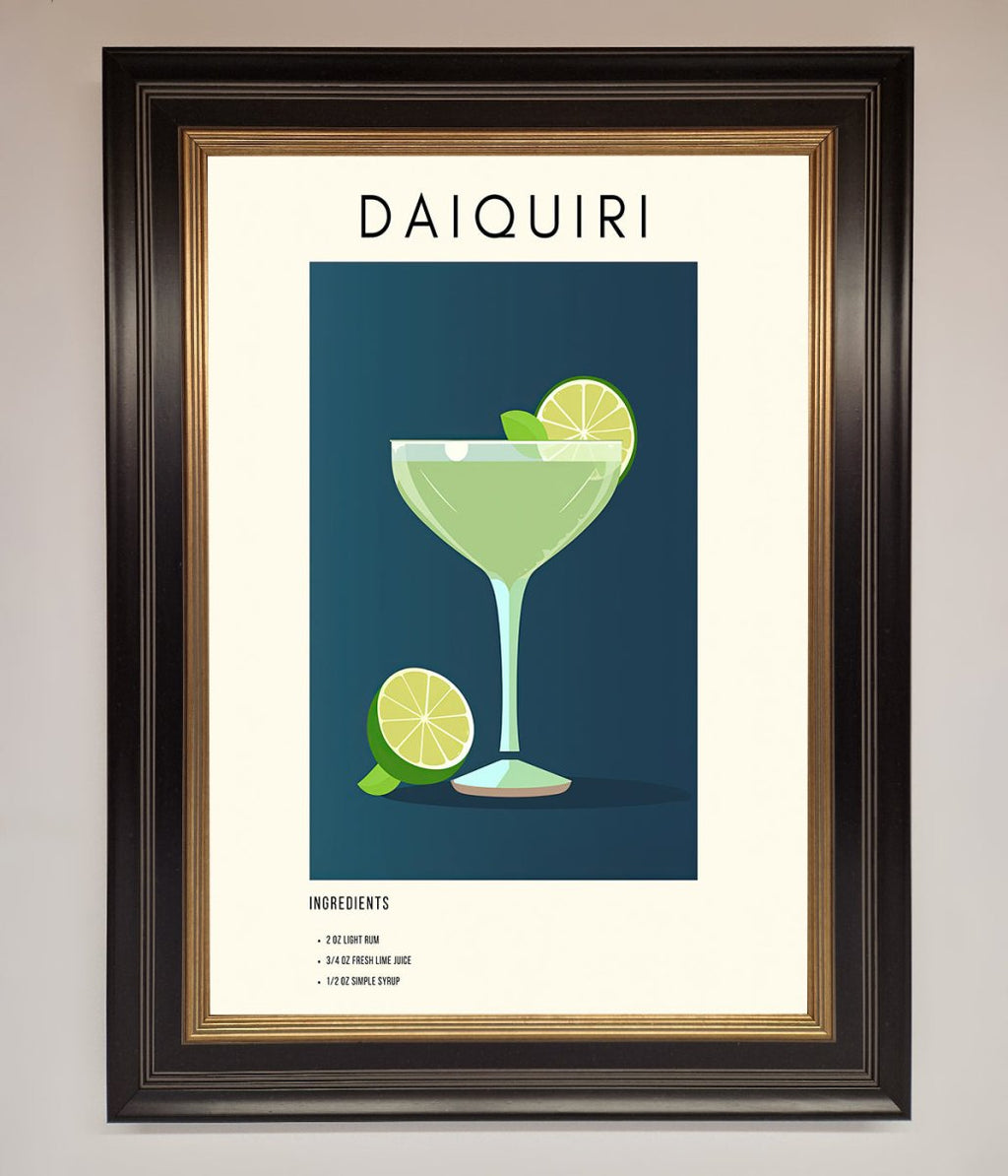 Lime Daiquiri Framed Poster