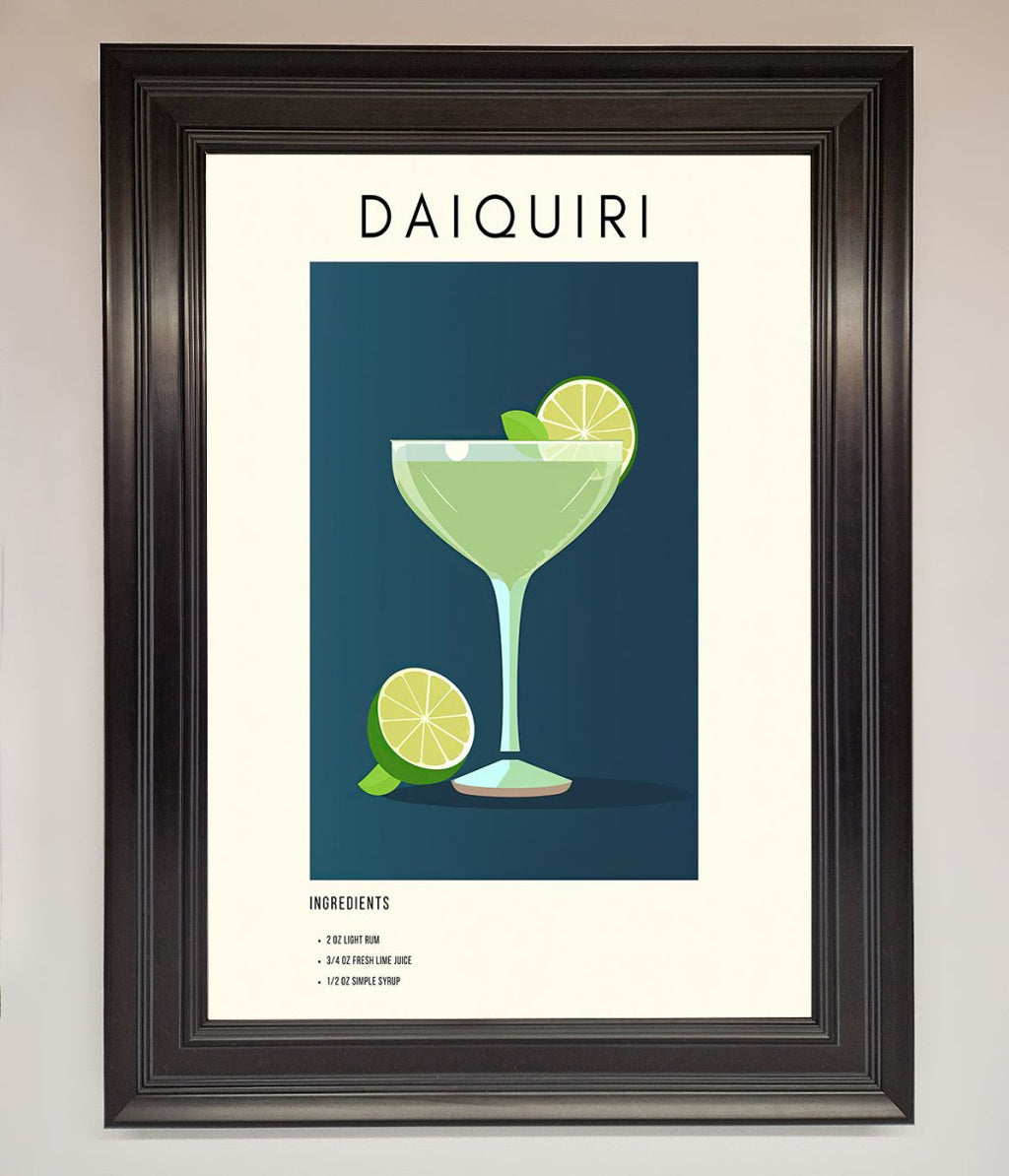 Lime Daiquiri Framed Poster