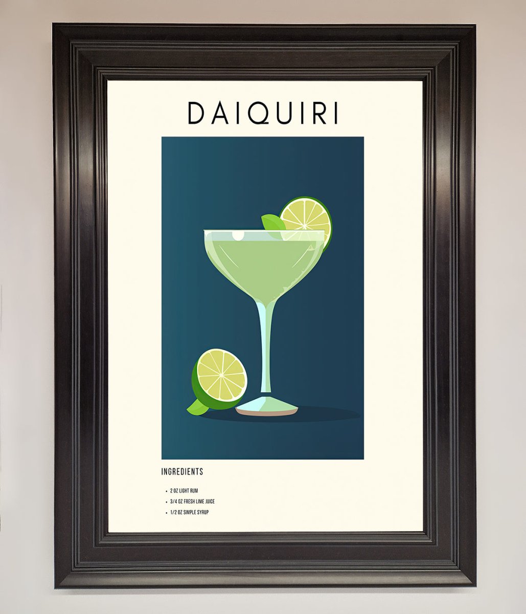 Lime Daiquiri Framed Poster