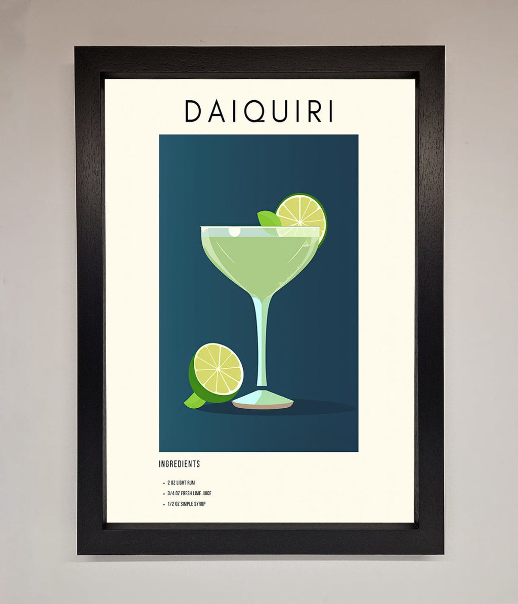 Lime Daiquiri Framed Poster