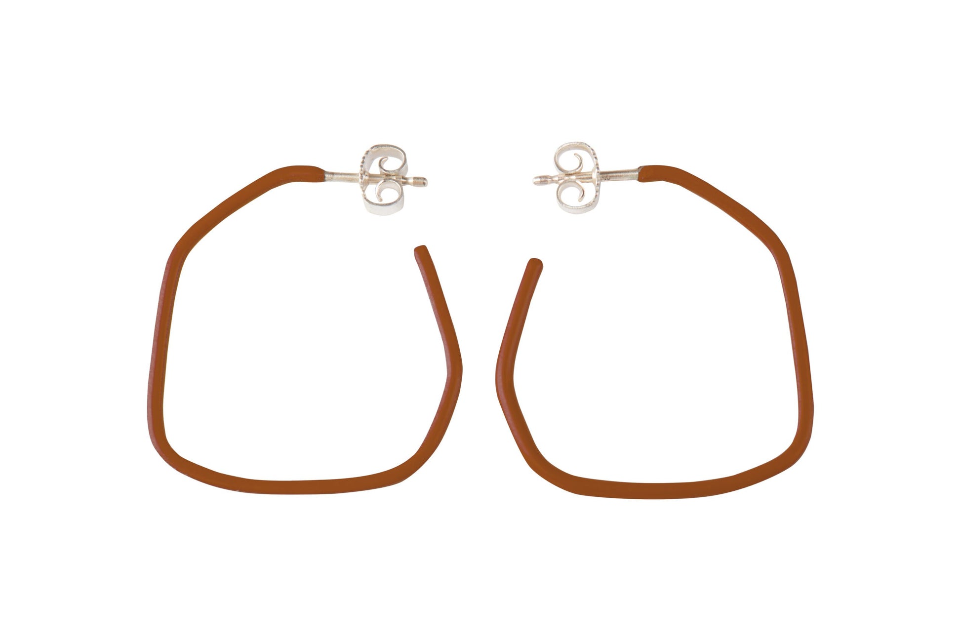 LINE Earrings - Feather Light & Colorful, Handcrafted in Estonia by Lisa Kroeber Jewellery by Lisa Kroeber Jewellery at www.brixbailey.com