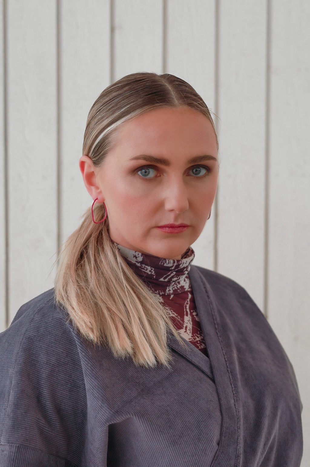 LINE Earrings - Lightweight, Delicate, and Colorful | Handcrafted in Estonia by Lisa Kroeber Jewellery by Lisa Kroeber Jewellery at www.brixbailey.com