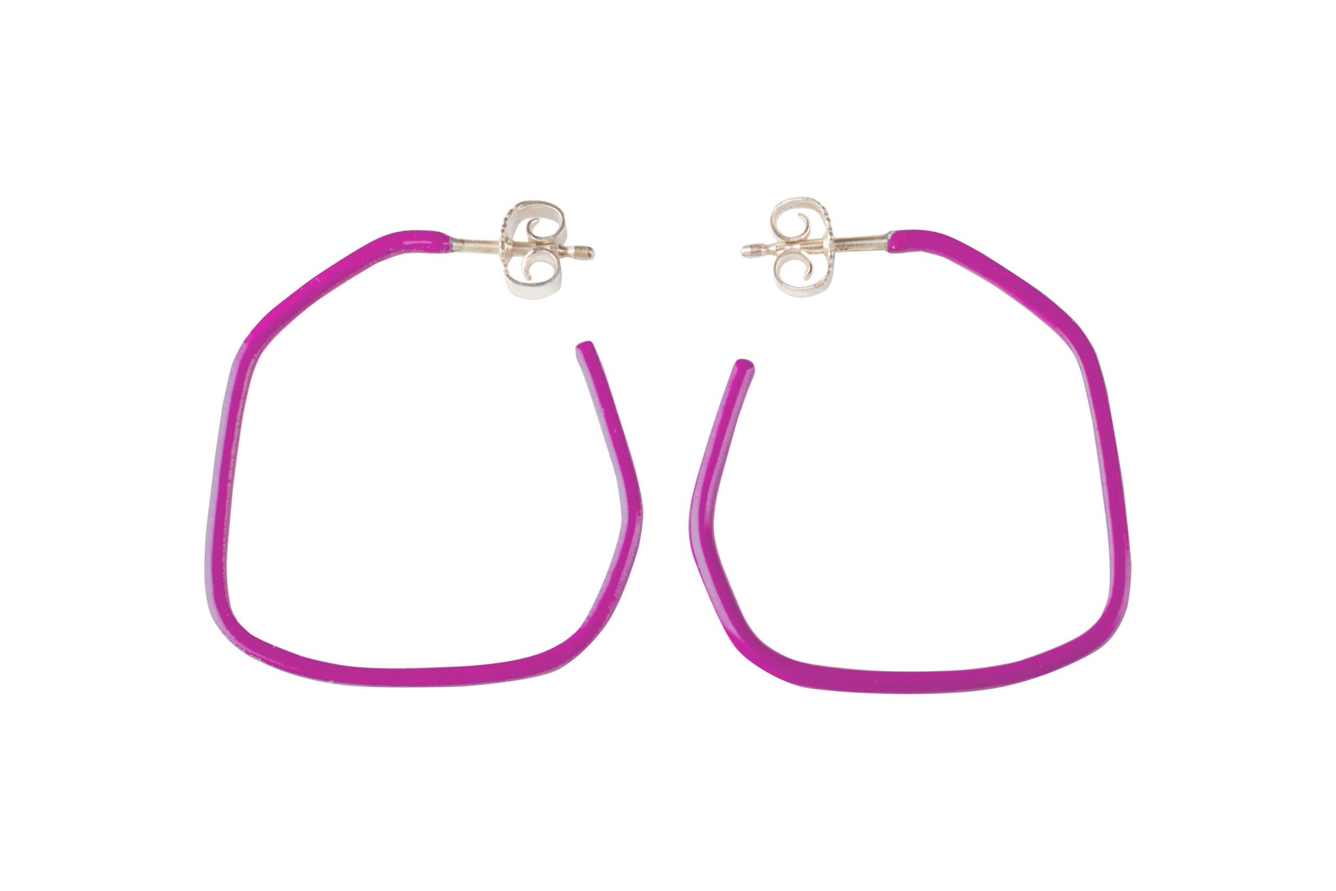 LINE Earrings - Delicate, Lightweight, Colorful - Lisa Kroeber Jewellery by Lisa Kroeber Jewellery at www.brixbailey.com