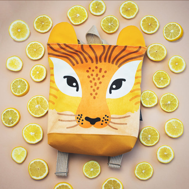 Fun Lion Design Kids Backpack – Stylish & Spacious by Muni at www.brixbailey.com