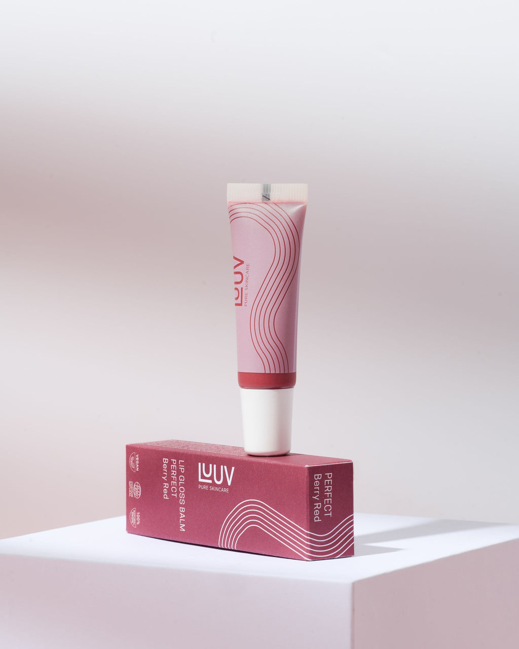 LUUV Lip Gloss Balm - Eco-Friendly & Vegan Lip Care with Natural Oils and Waxes by LUUV at www.brixbailey.com