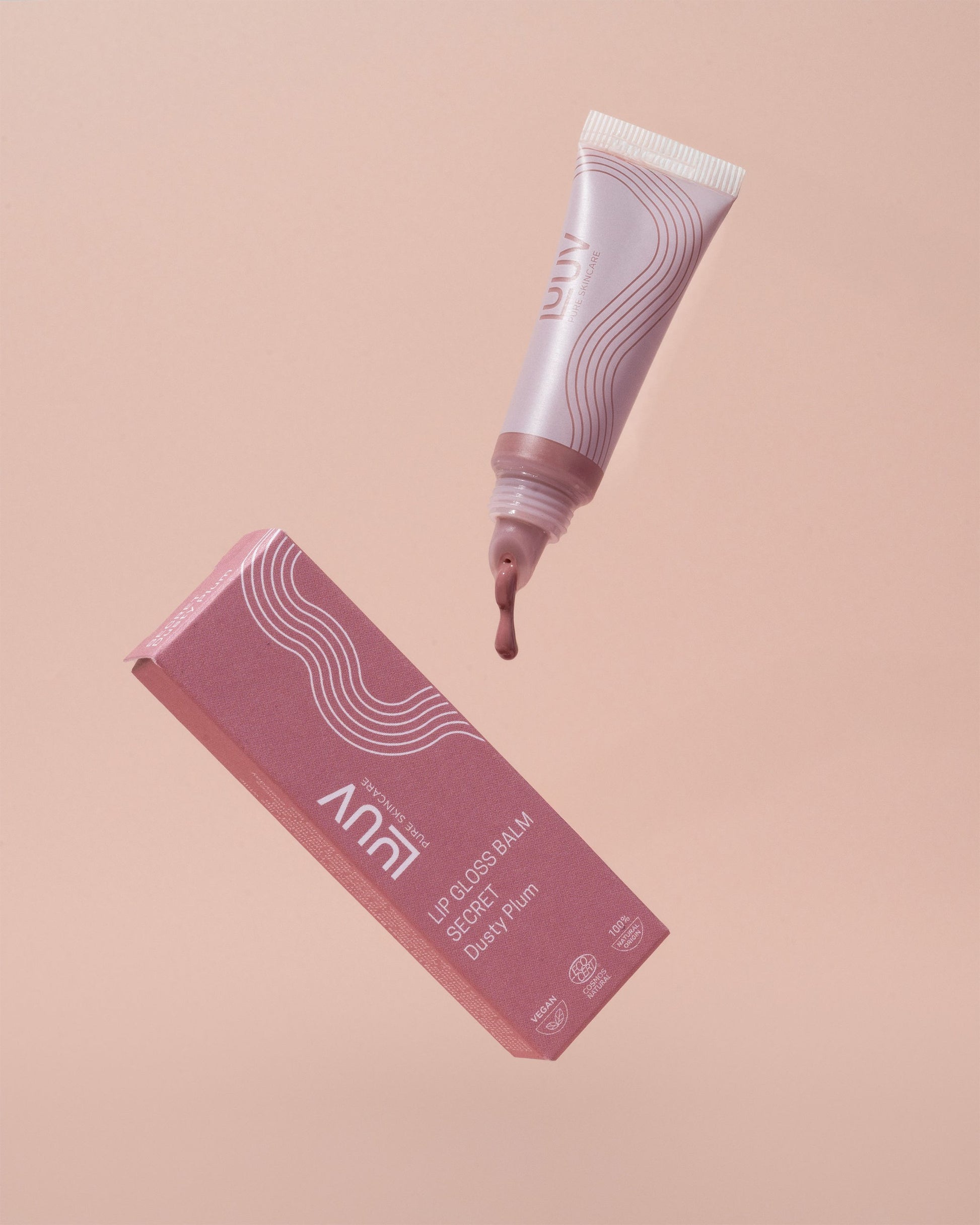 LUUV Lip Gloss Balm - Luxurious Care with Plum Oil & Candelilla Wax - Vegan & ECOCERT/COSMOS Certified by LUUV at www.brixbailey.com