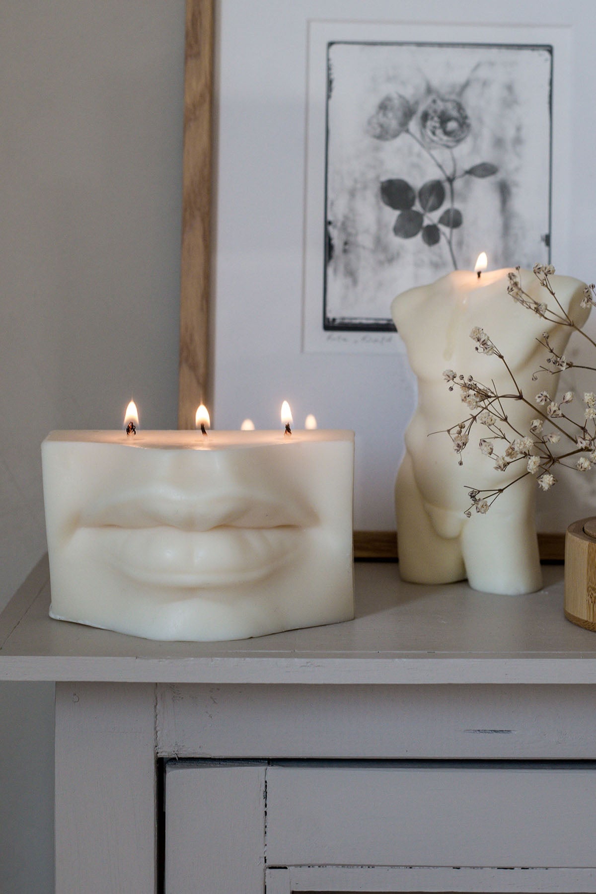 David Lips Candle Handpoured Soy Wax