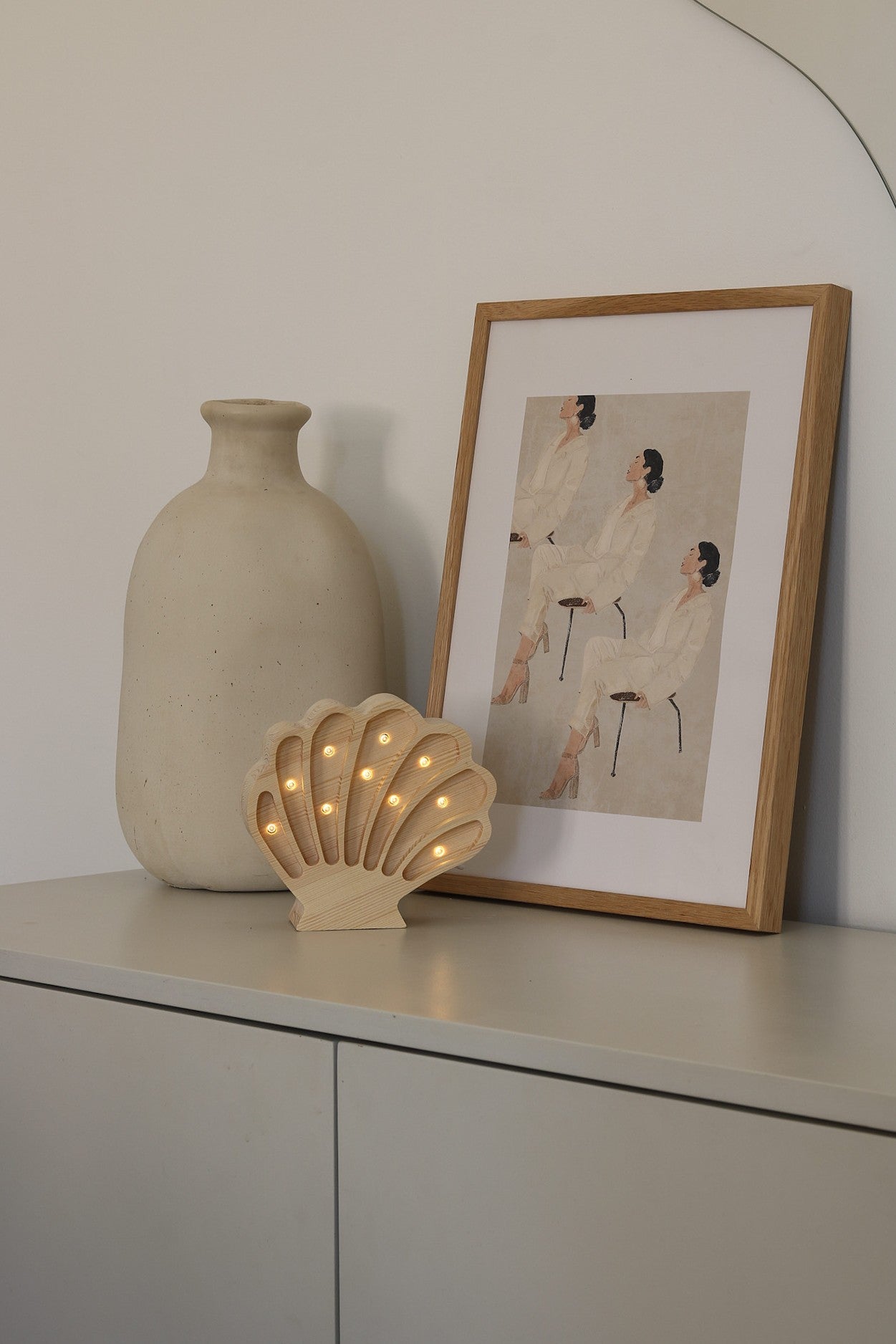 Little Lights Seashell Lamp