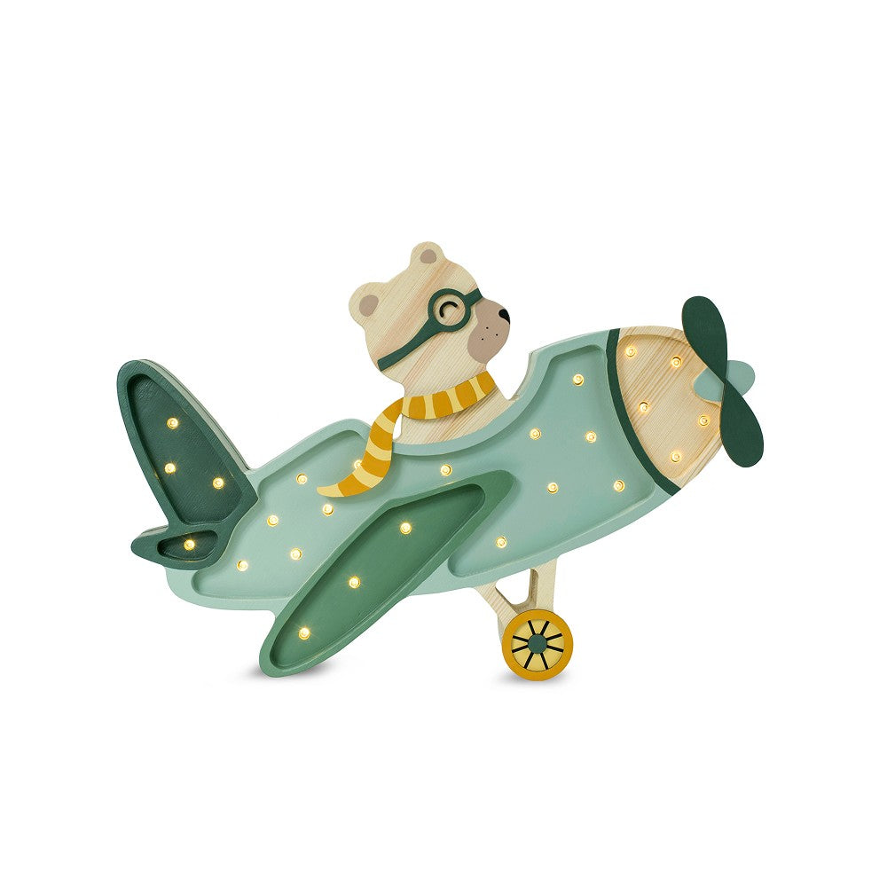 Little Lights Vintage Aircraft Lamp