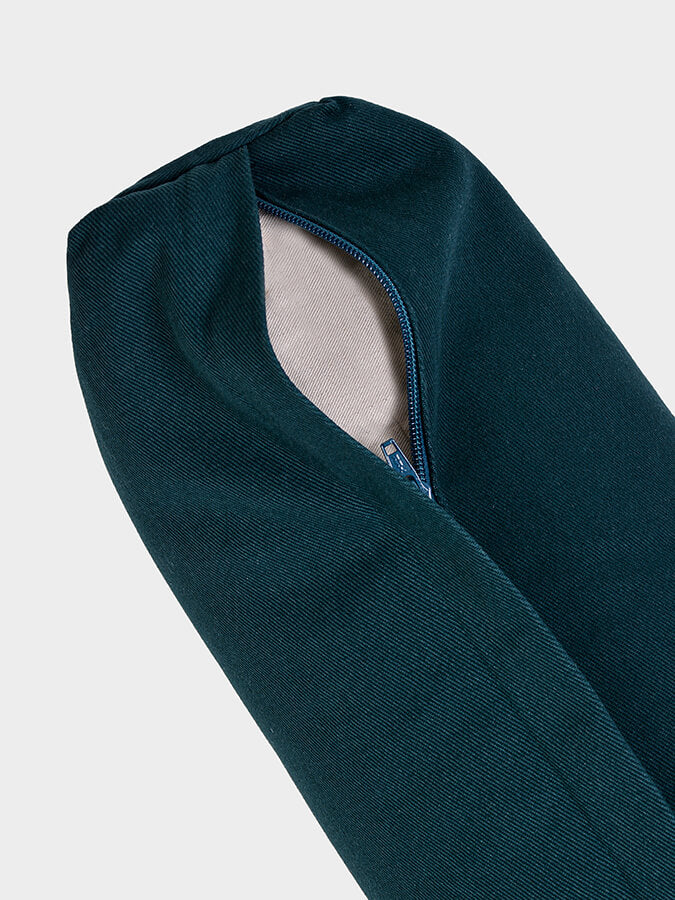 Small Rectangular Buckwheat Bolster for Yoga and Meditation