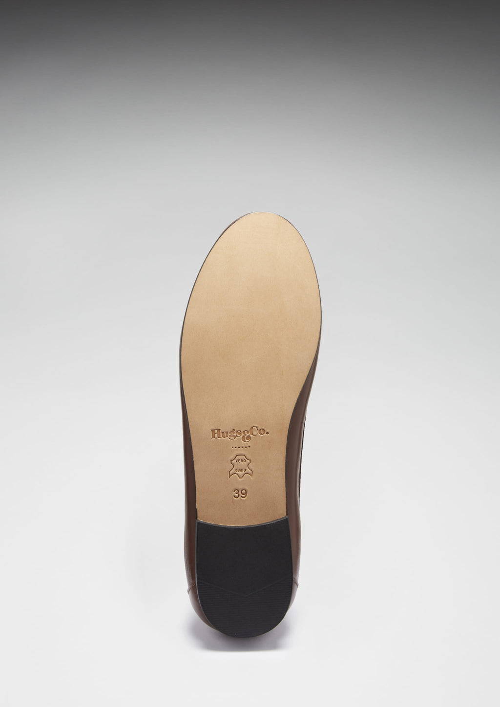 Women's Brown Leather Penny Loafers