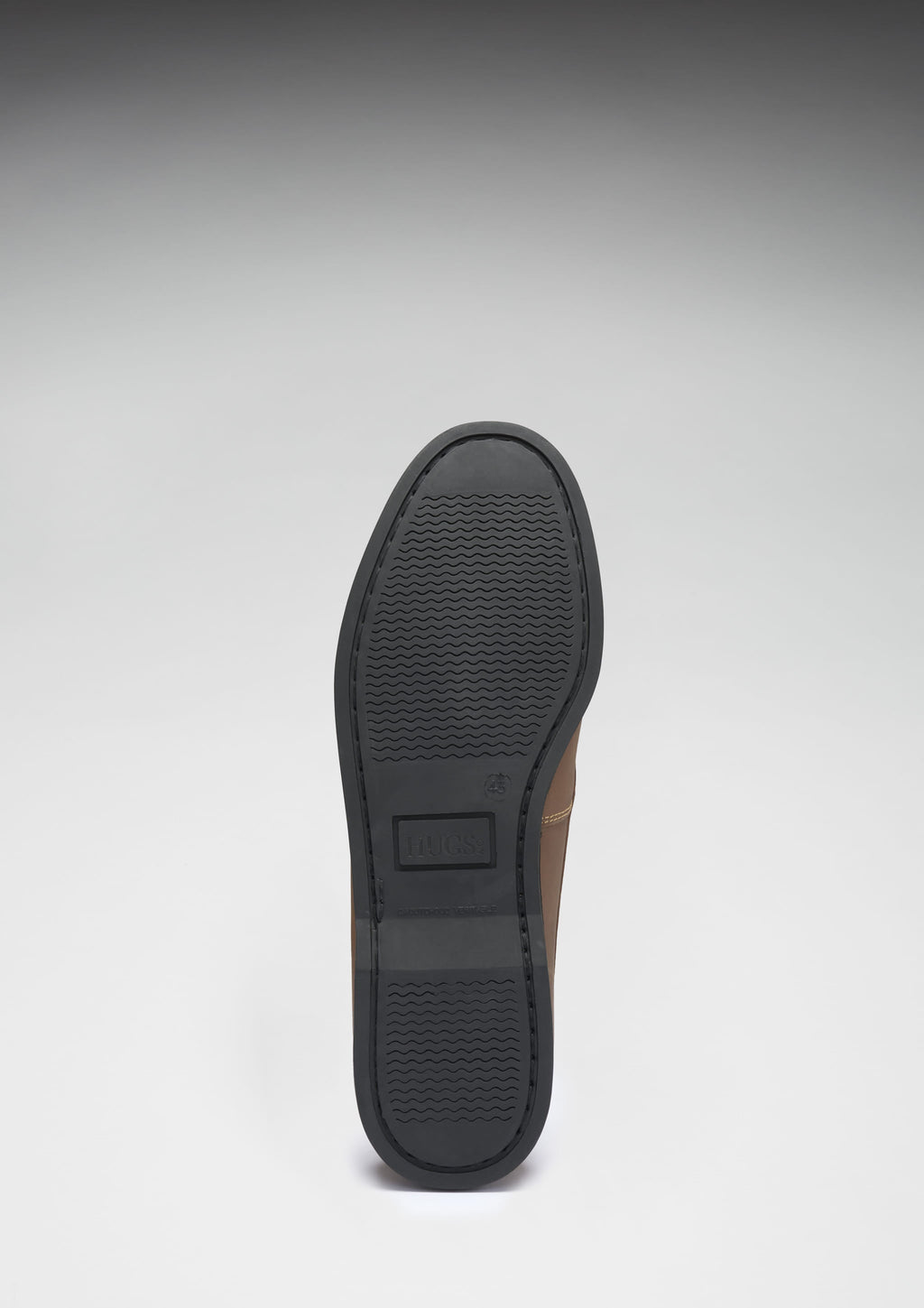 Light Brown Leather Boat Loafers