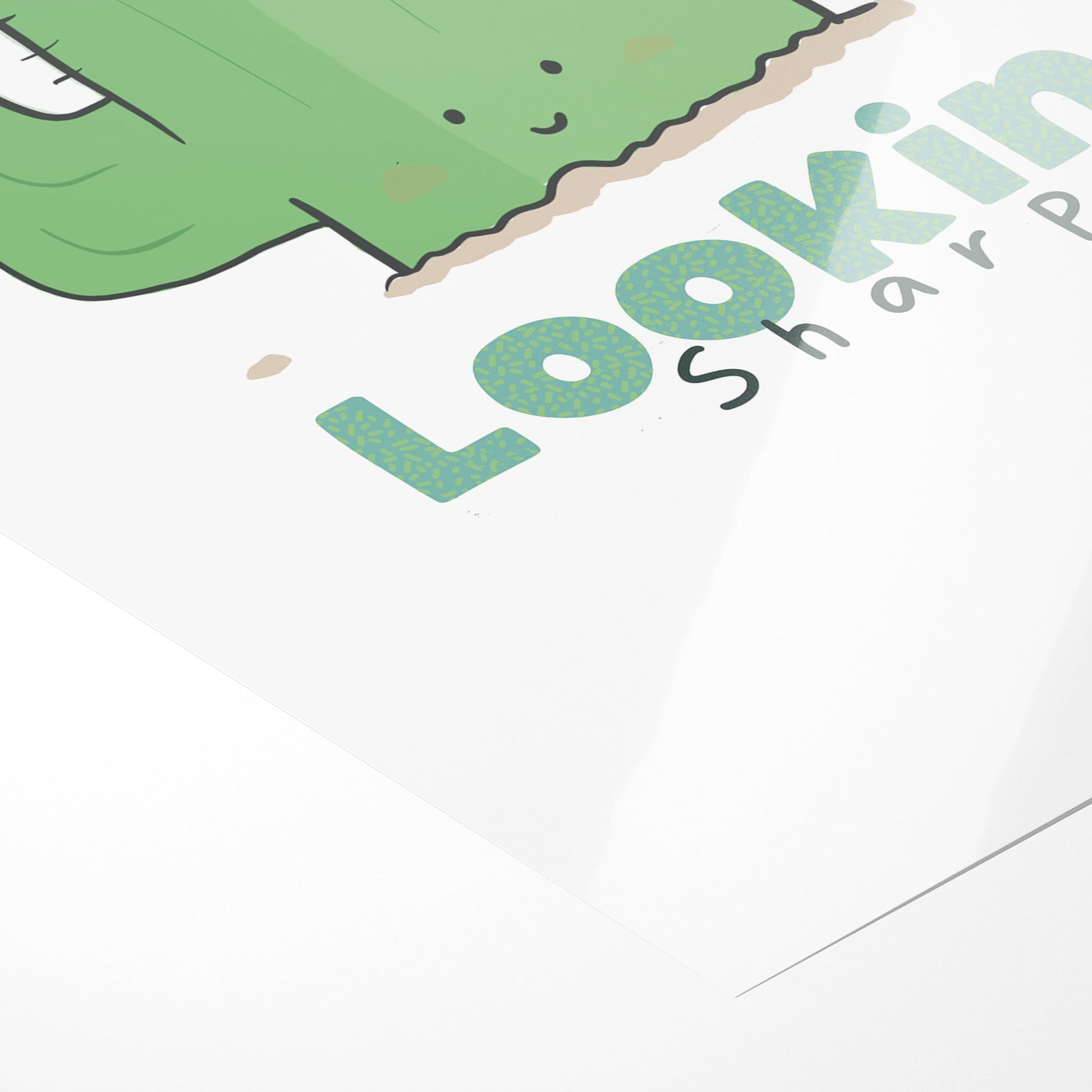 Looking Sharp Cactus Art Print