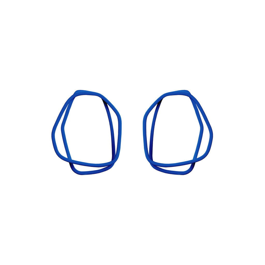 LOOPS Organic Shaped Colorful Earrings - Lightweight & Handcrafted by Lisa Kroeber by Lisa Kroeber Jewellery at www.brixbailey.com