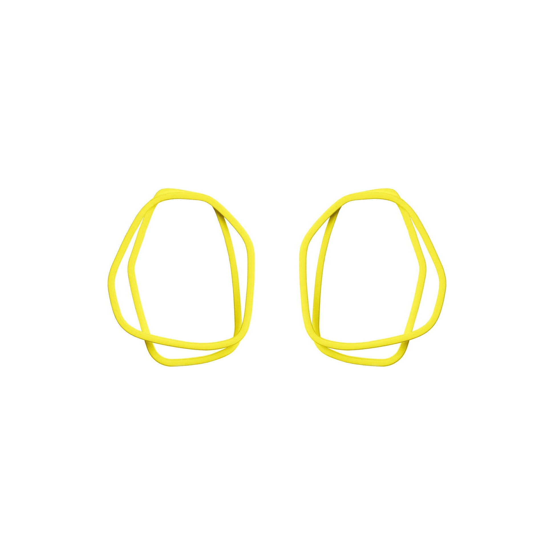 LOOPS Organic Shaped Earrings - Lightweight & Colorful by Lisa Kroeber Jewellery by Lisa Kroeber Jewellery at www.brixbailey.com