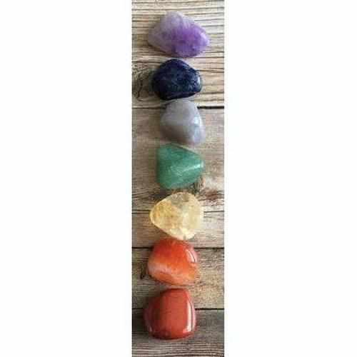 7 Chakra Stones Gift Set Crystal Tumblestones