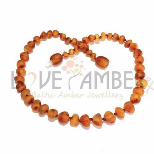 Adult Cocoa Raw Cognac Baltic Amber Anklet