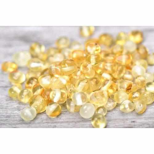 Adult Lemon Baltic Amber Stretch Bracelet