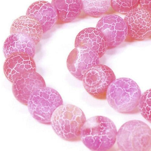 Child Amelie Baltic Amber Pink Purple Dragon Agate Necklace