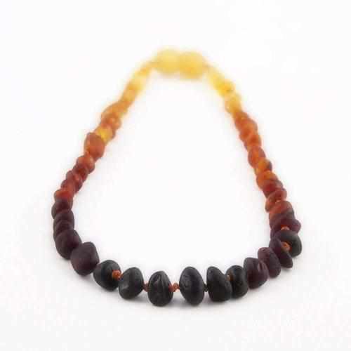 Child Ombre Raw Rainbow Baltic Amber Necklace