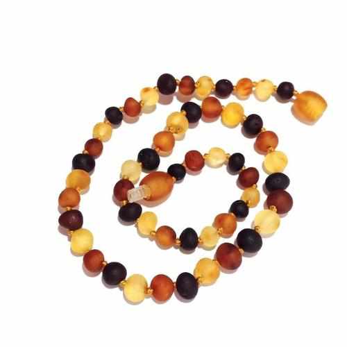 Child Raw Mixed Baltic Amber Necklace