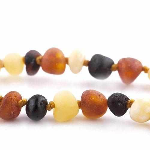 Child Raw Mixed Baltic Amber Necklace