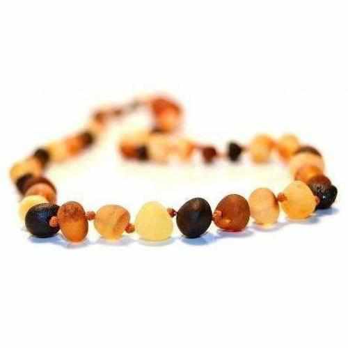 Child Raw Mixed Baltic Amber Necklace