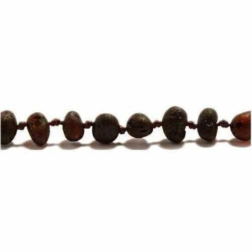 Child's Raw Cherry Baltic Amber Bead Necklace